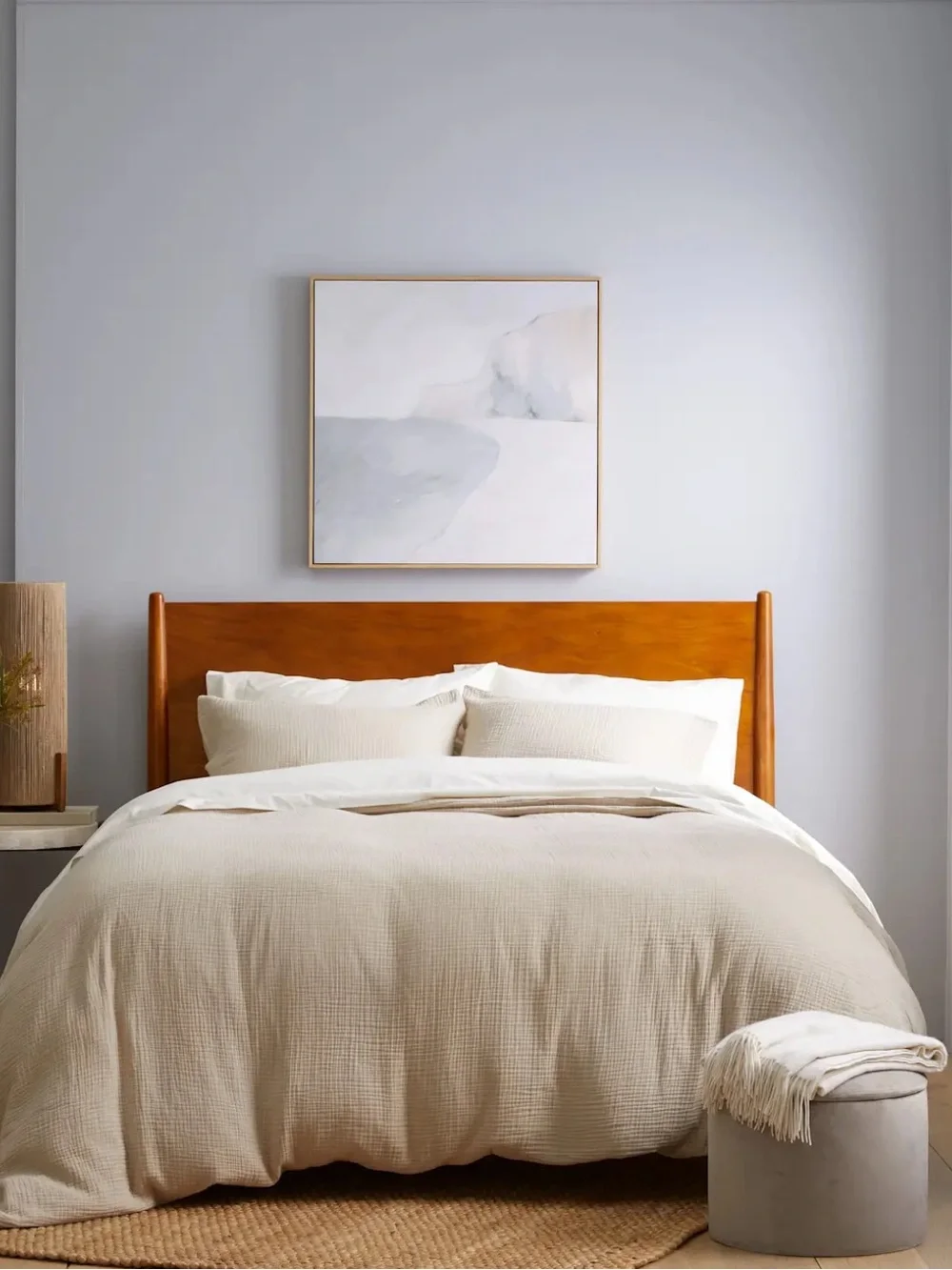 Quince Organic Cotton Gauze Duvet Cover Set